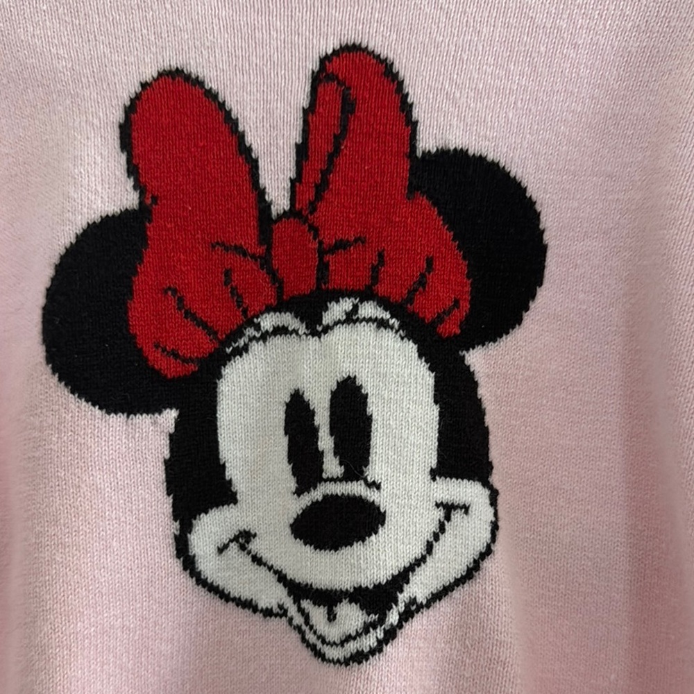 Janie and Jack Pink Minnie Mouse Sweater - Picture 5 of 5
